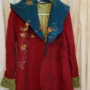 Sundance catalog Legends of the Forest coat